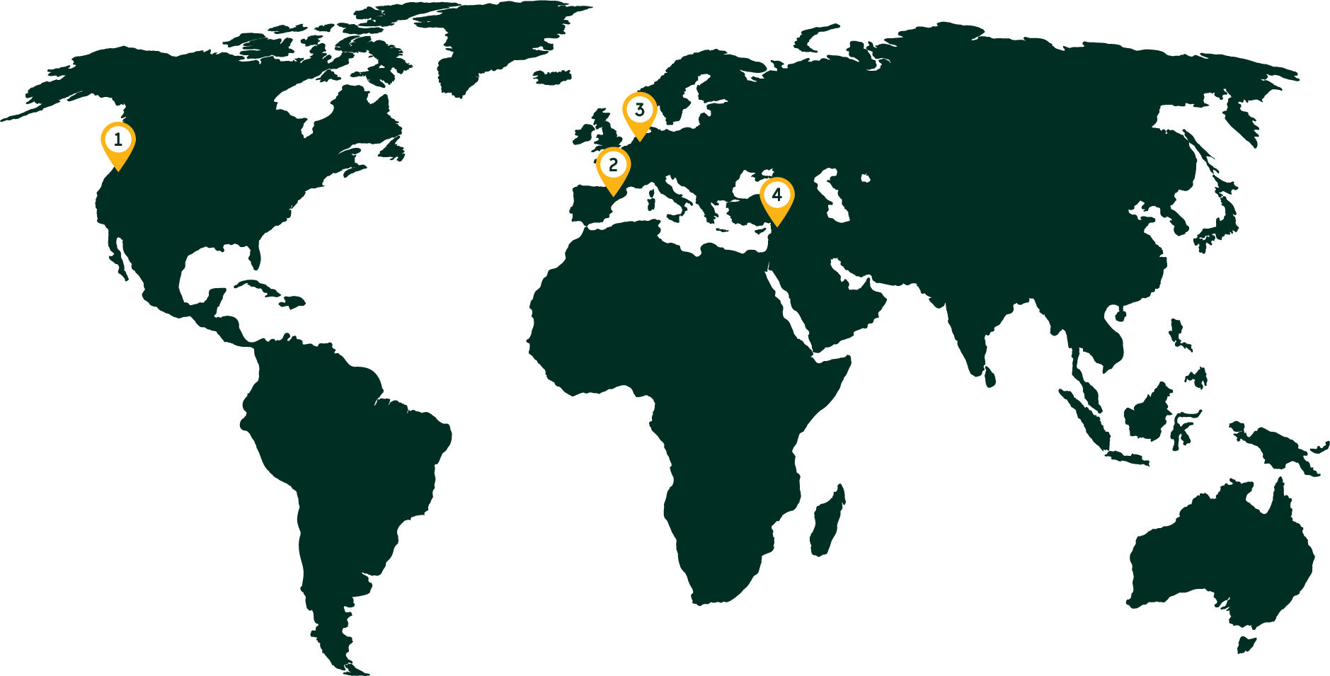 F1 SeedTech: Locations